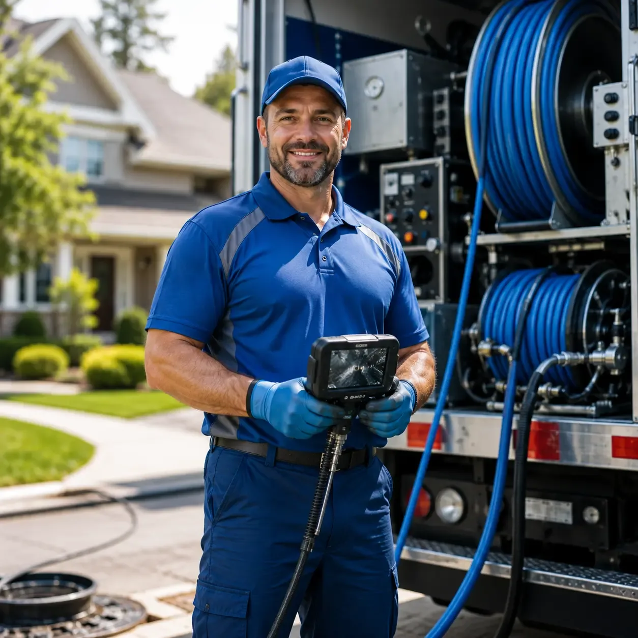 Local outdoor drain cleaning specialists in Dowling, MI